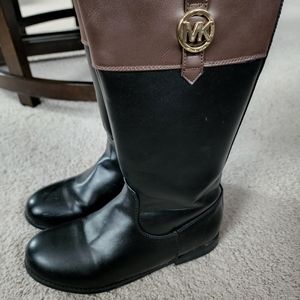 Michael Kors Leather Boots - Size 5 KIDS - LIKE NEW - VGC